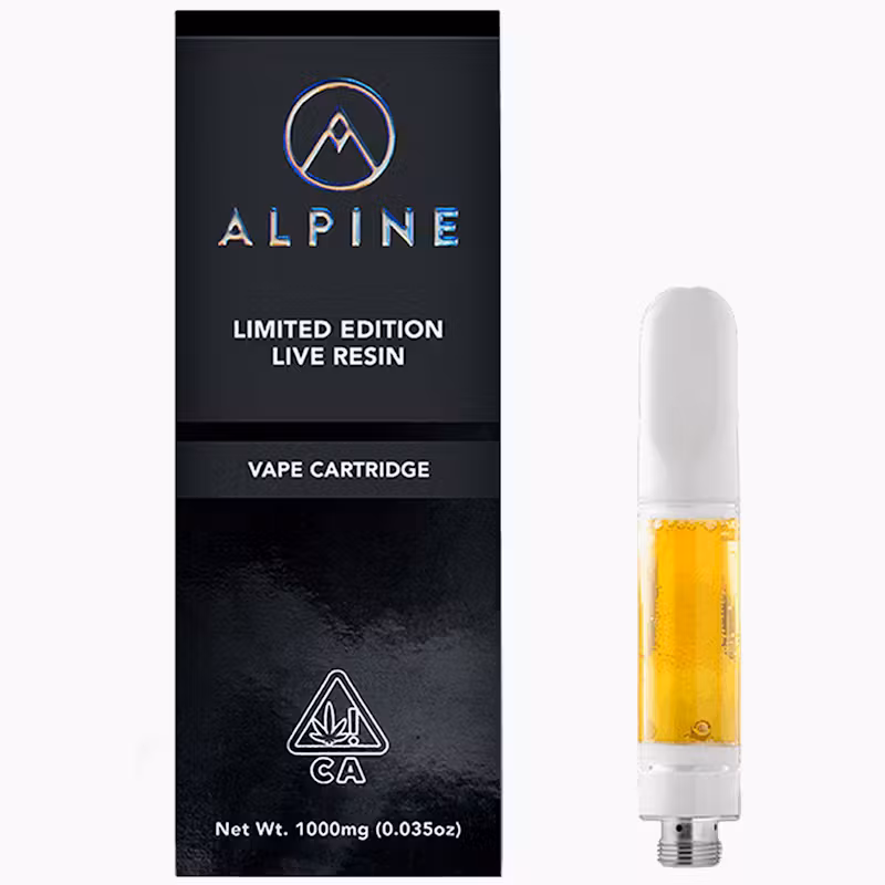 Alpine Vapor | Live Resin Cart 1G
