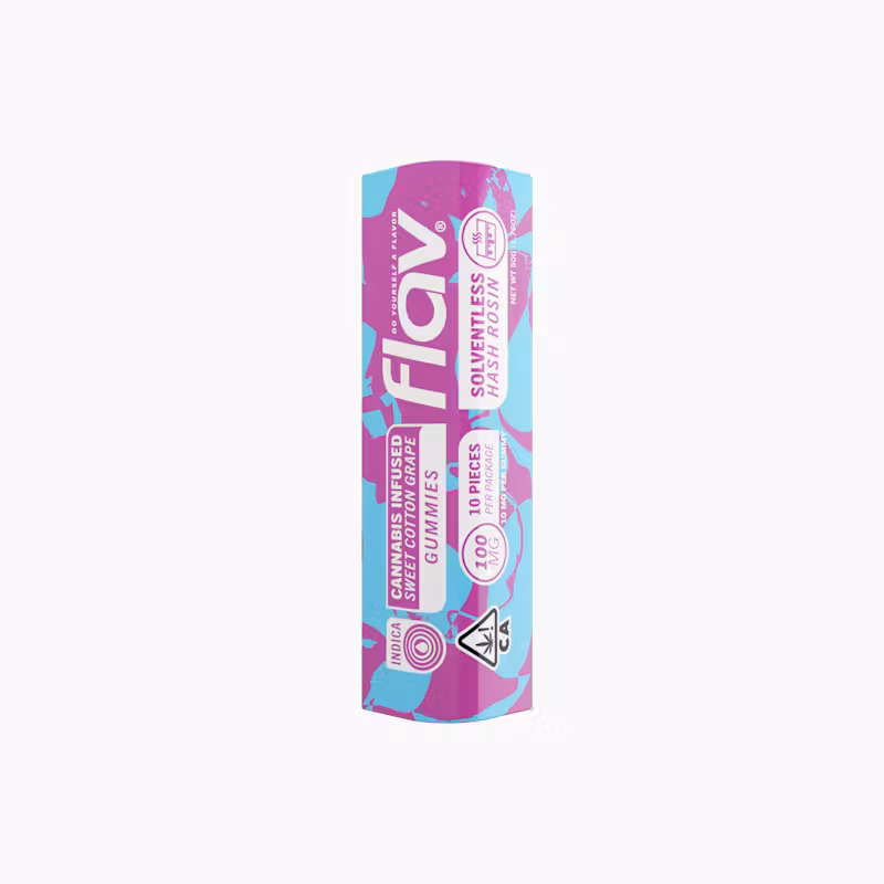Flav Candy - Other - 100mg - Rosin - Sweet Cotton Grape - Indica