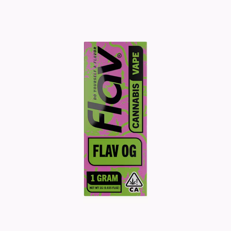 Flav Vape - Disposable - 1.0g - Distillate - Flav OG - Indica