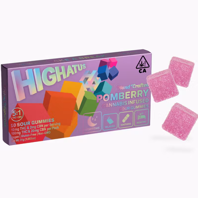 Highatus Pomberry Sour Gummy
