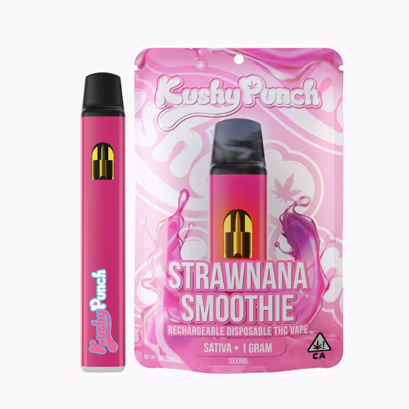 Kushy Punch 1G Kushy Punch Vape - Strawnana Smoothie