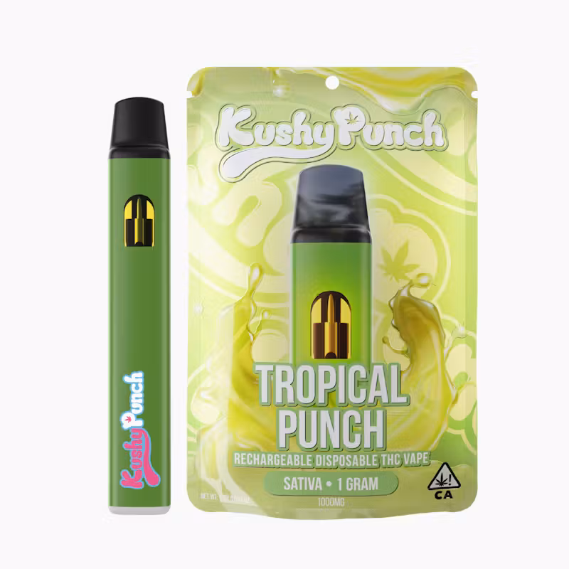 Kushy Punch 1G Kushy Punch Vape - Tropical Punch