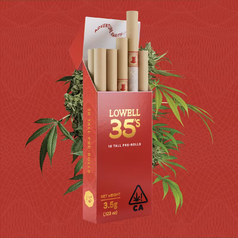 Lowell Herb Co. Lowell 35's | 3.5g Pre-Roll Pack | Trailblazer (Sativa)