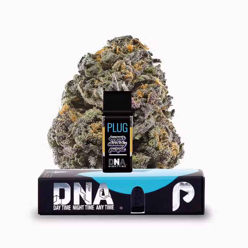 PLUGplay VAPE - 1g PLUG™ DNA: Sugar Daddy Purple