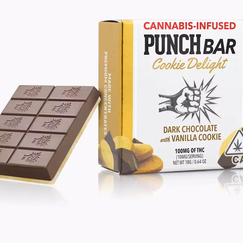 Punch Edibles & Extracts Dark Chocolate Cookie Delight PunchBar