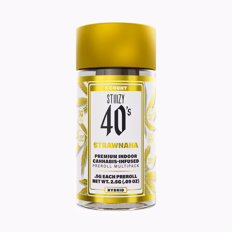 STIIIZY STRAWNANA - .5G 40s PREROLL MULTI PACK