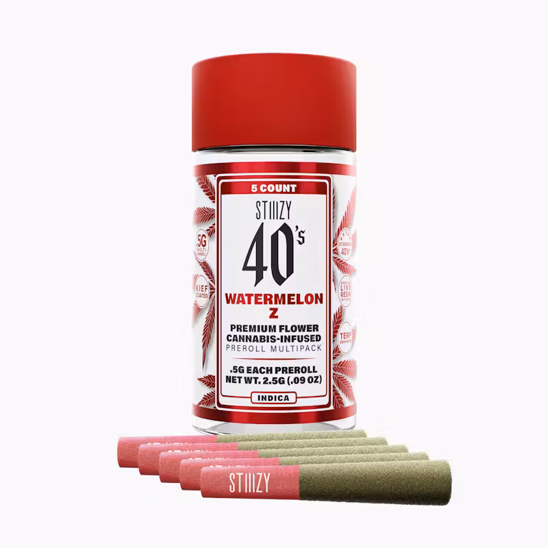 STIIIZY WATERMELON Z - 40s PREROLL MULTI PACK .5G