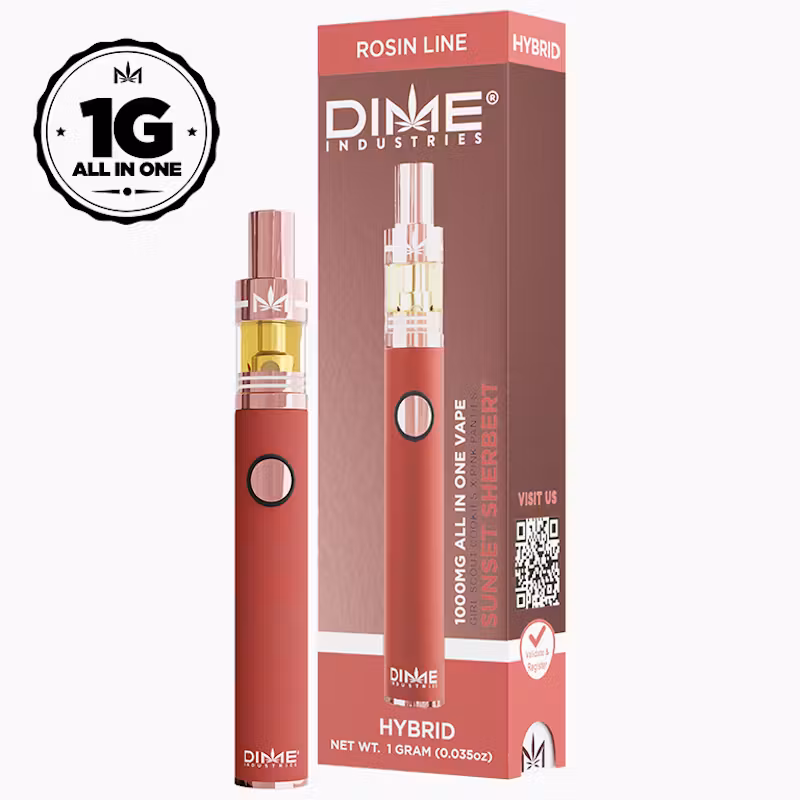 Sunset Sherbert Rosin Line 1000mg All in One Device