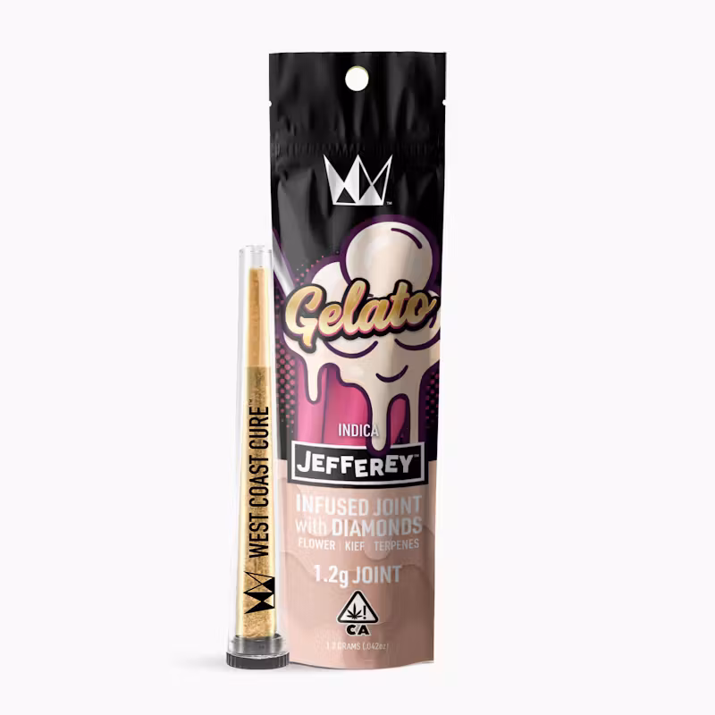 West Coast Cure Gelato - 1.2G Jefferey Infused Joint