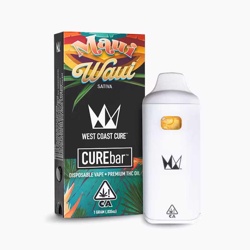 West Coast Cure Maui Waui Disposable CUREbar - 1G